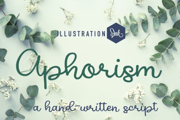 Aphorism: The Handwritten Font That Brings Crafts to Life