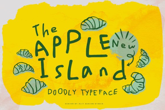 Apple New Island: The Handwritten Font for Scroll-Stopping Marketing