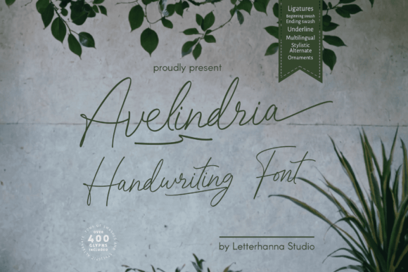 Avelindria Font Review: Elevating Web Design with Elegance