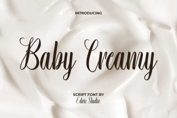 Baby Creamy: A Designer's Take on Soft Script Typography