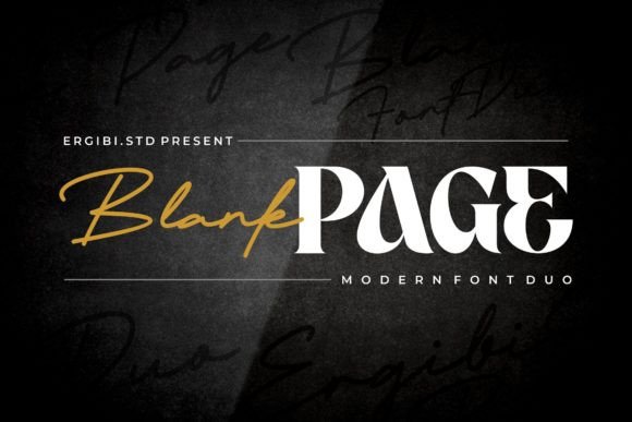 Blank Page Font: Elevate Your Brand with Premium Typography