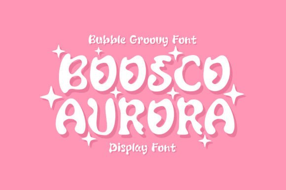 Boosco Aurora: A Vibrant Display Font for Editorial Design
