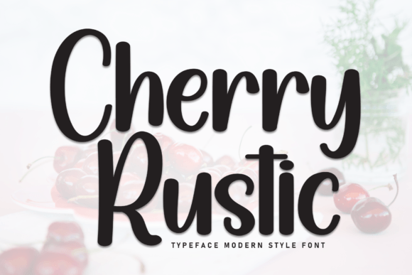 Cherry Rustic: A Handwritten Font for Authentic Branding