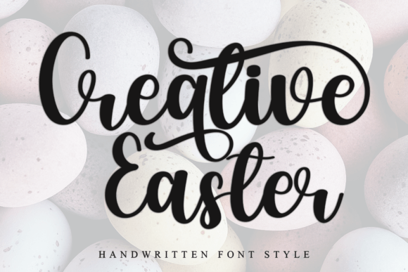 Creative Easter Font: A Polished Script for Brand Identity