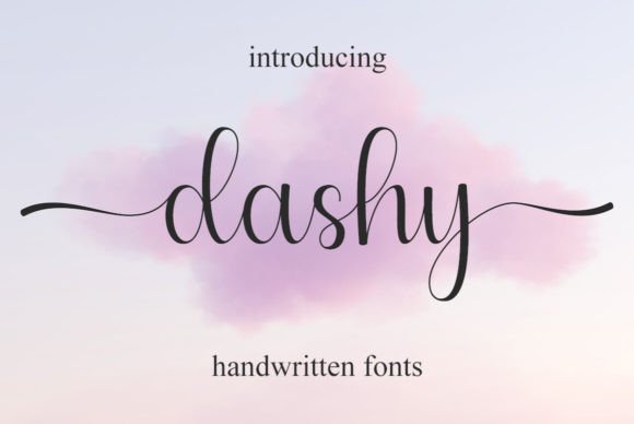 Dashy: A Handwritten Font for Modern Web Design