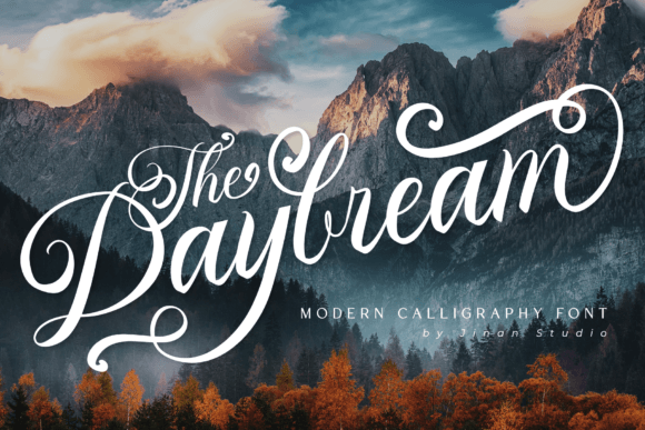 Daybream Font Review: Elevating Campaign Visuals with Elegant Script