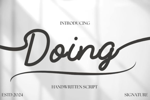 Doing Font Review: A Vintage Script for Authentic Branding