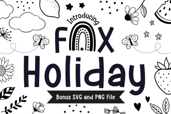 Fox Holiday: The Playful Typeface for Scroll-Stopping Content