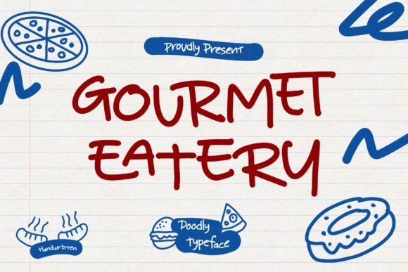 Gourmet Eatery Font Review: A Doodle Typeface for Branding
