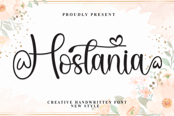 Hostania Font Review: A Casual Script for Modern Branding