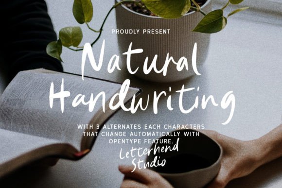 Natural Handwriting: A Typeface for Authentic Editorial Design