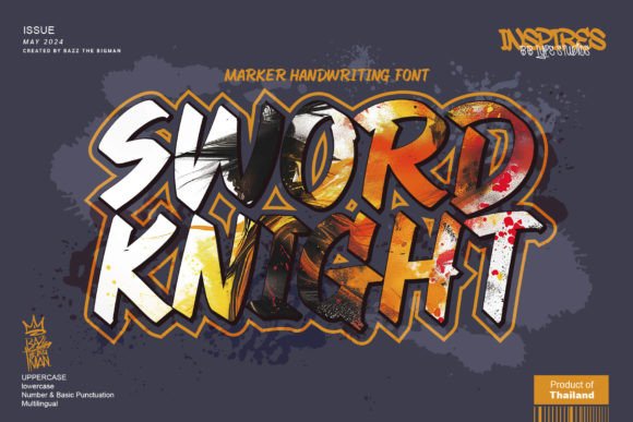 Upgrade Your Brand with the Sword Knight Typeface