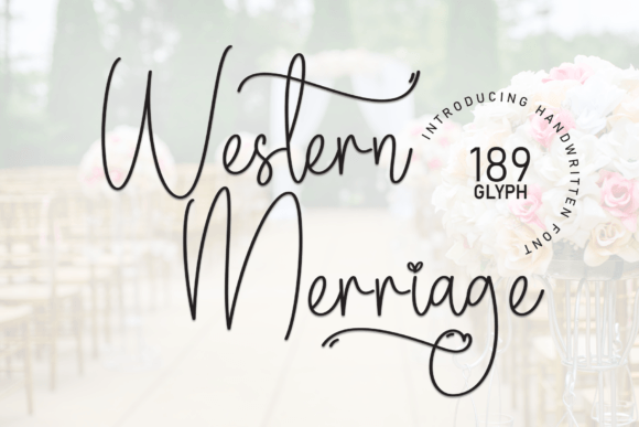 Western Merriage: A Handwritten Font for Authentic Branding