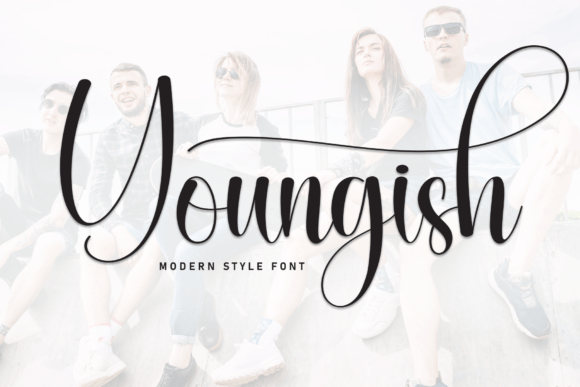 Youngish Font: A Handwritten Typeface for Warm Branding